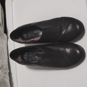Dansko heel shoe, black size 40